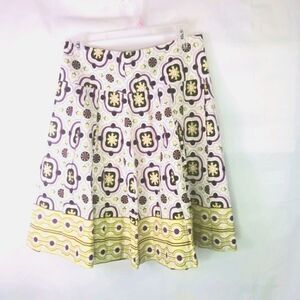 DOWNEAST Pleated Skirt. Size S.